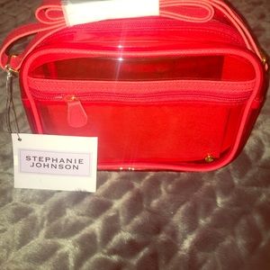 Stephanie Johnson Red Crossbody Bag ❤️❤️